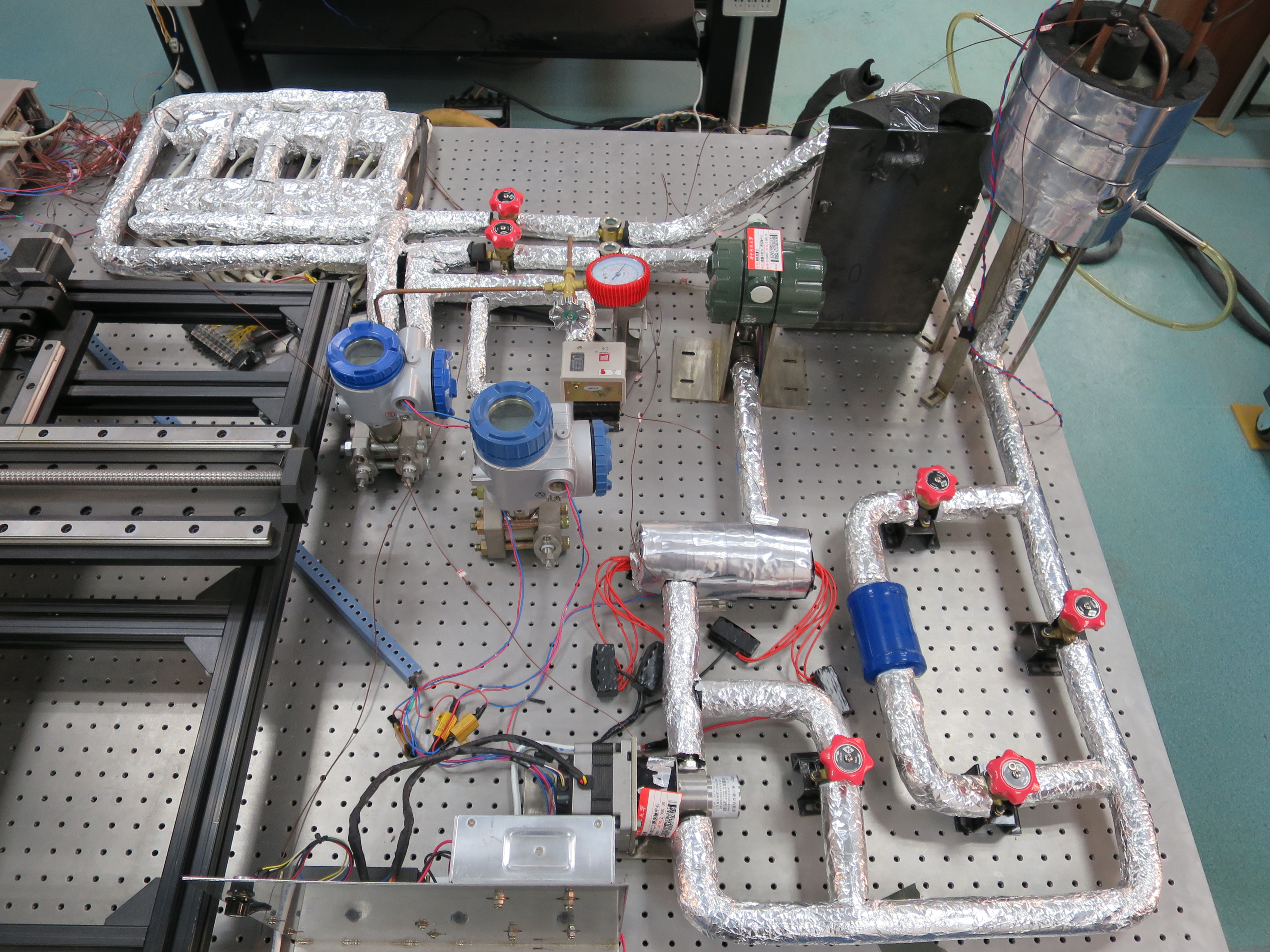 Subcooled boiling experiment system(R134a)